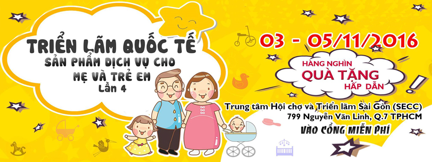 Hỗ trợ 50% chi phí thiết kế gian hàng tại hội chợ triển lãm sản phẩm mẹ và bé