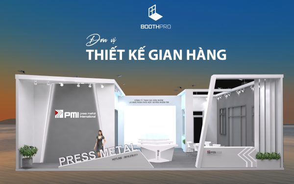 Thiết kế gian hàng uy tín Vietbuild