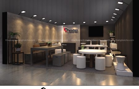 THIẾT KẾ THI CÔNG GIAN HÀNG NỘI THẤT Q-FURNITURE