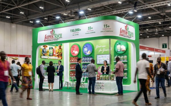 Những booth F&B tại hội chợ: khi thương hiệu được tạo thành trải nghiệm